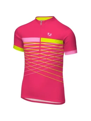 Etape - dětský dres LUCKY, růžová/limeta Vrácení Zdarma