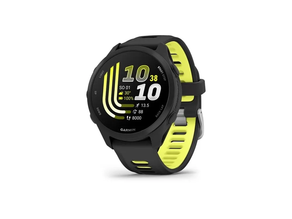 Garmin Forerunner 170 Music, Black s řemínkem Black / Amp Yellow Expresní Doručení