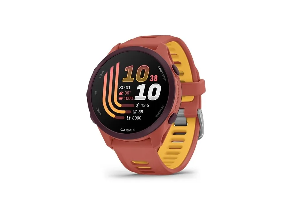 Značkový Garmin Forerunner 170 Music, Red Pink s řemínkem Red Pink / Mango