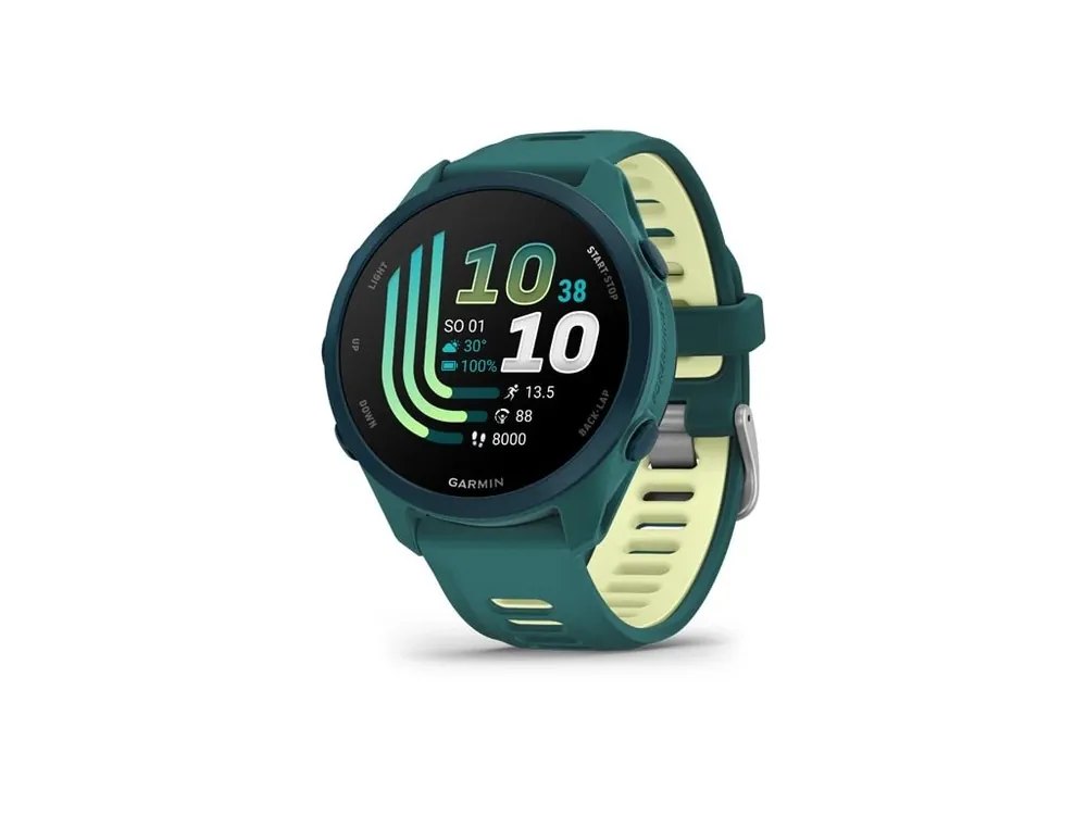 Cenový Hit Garmin Forerunner 170 Music, Teal Green s řemínkem Teal Green / Citron