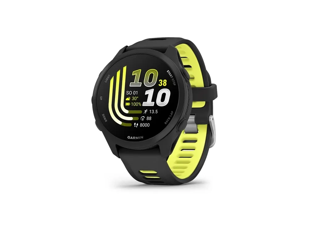 Garmin Forerunner 170, Black s řemínkem Black / Amp Yellow Výprodej
