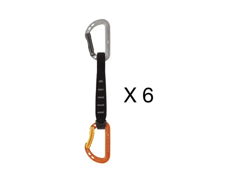Petzl SPIRIT EXPRESS komplet 17 cm - balení 6 ks Omezená Nabídka