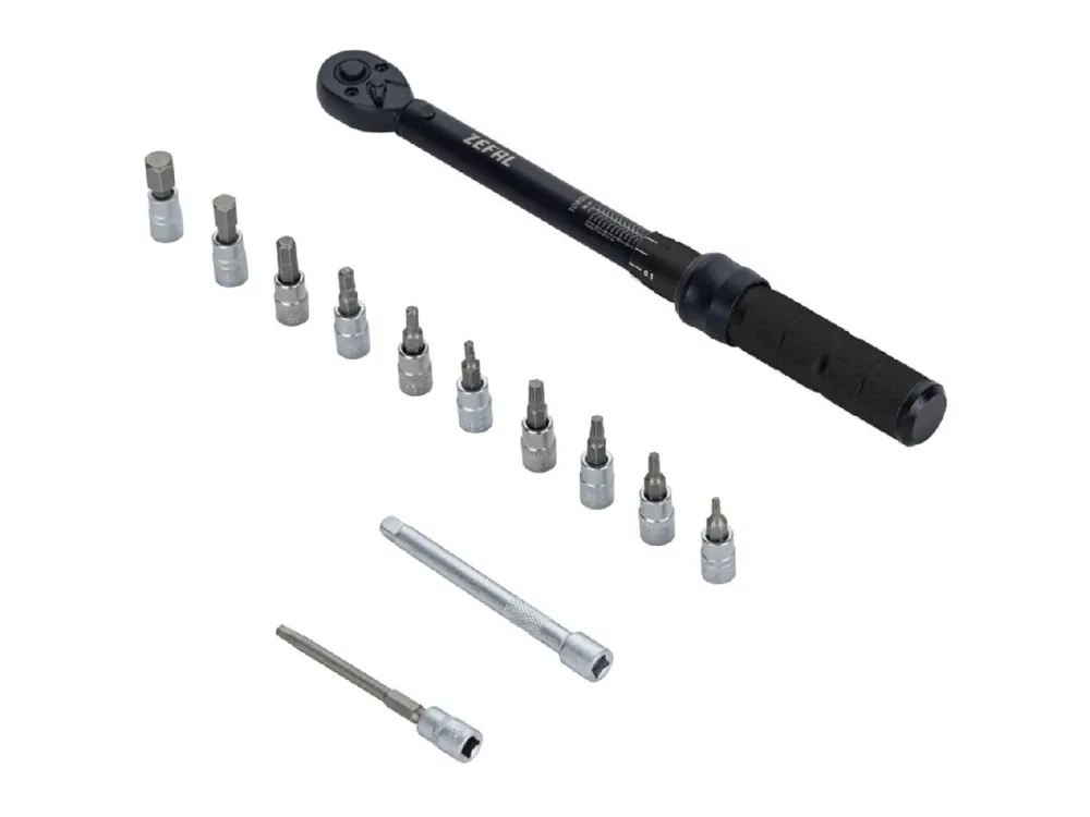 momentový klíč ZÉFAL Torque Wrench 2-24Nm, kufřík Výhodná Nabídka