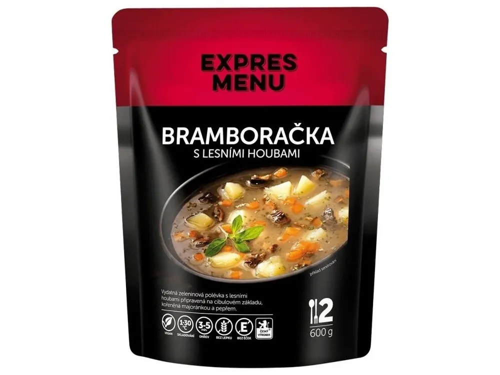Expres menu Bramborová polévka vzorek 100g Zlevněný