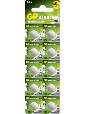 baterie GP 186,LR 43 1,5V 11,6x4,2mm Ihned K Objednání