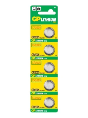 Akce baterie GP CR 2025 3V 20x2,5mm