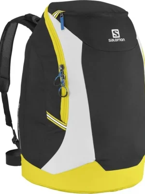 Hit Sezóny batoh Salomon GO-TO-Snow Gear Bag black/yellow/white