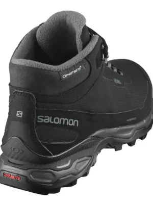 boty Salomon Shelter Spikes CS WP UK10 black/ebony Originální