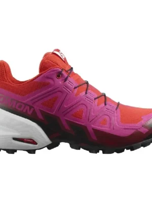 boty Salomon Speedcross 6 W red/berry/white U Autentický