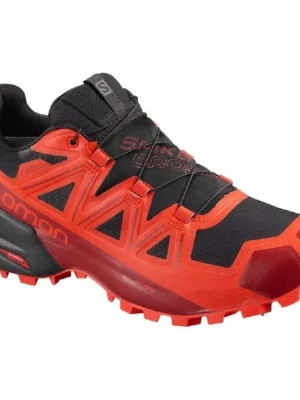 boty Salomon Spikecross 5 GTX black/red U Top Prodej