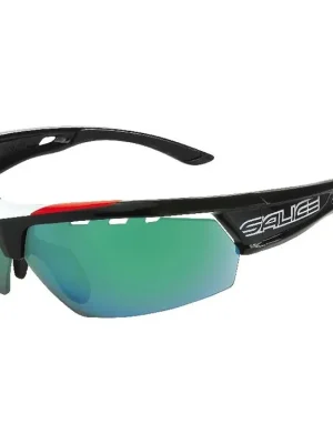 Levný brýle SALICE 005ITA black/RW green/transparent