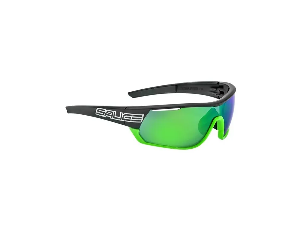Ověřený brýle SALICE 016CRX black-green/RWgreen/clear+CRXs