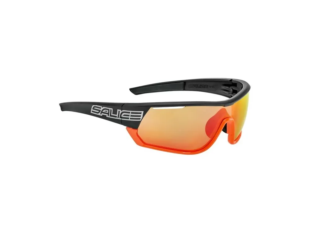 brýle SALICE 016CRX black-orange/RWred/clear+CRXsm Vrácení Zdarma