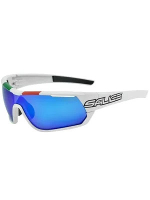 brýle SALICE 016ITA white/RW blue/clear+orange Vysoce Kvalitní