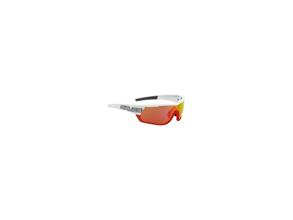 brýle SALICE 016RW white-red/RWred/clear + orange Speciální Cena