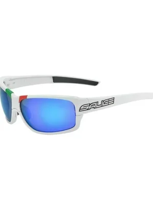 brýle SALICE 017ITA white/RW blue/clear+orange Vysoce Kvalitní