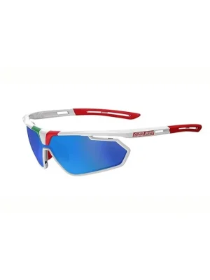 Omezená Nabídka brýle SALICE 018ITARWX white/RWblue/RWX+transparen