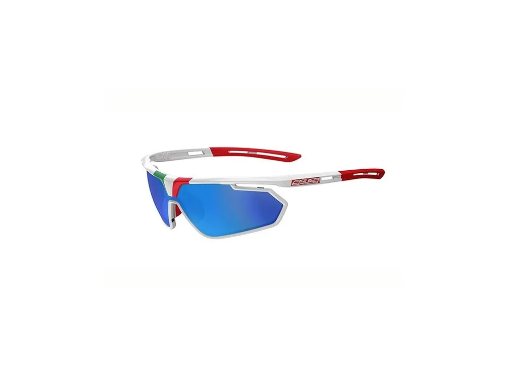 Omezená Nabídka brýle SALICE 018ITARWX white/RWblue/RWX+transparen