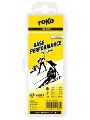 vosk TOKO Base Performance 120g yellow 0/-6°C Novinka