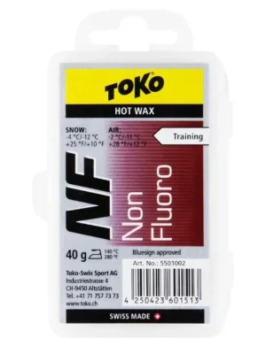 vosk TOKO NF Hot Wax red 40g -4/-12°C Nejprodávanější