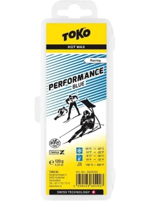 Top Prodej vosk TOKO TripleX Performance 120g modrý -30/-10°C