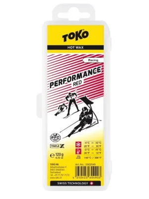 Tovární Cena vosk TOKO TripleX Performance 120g red -4/-12°C