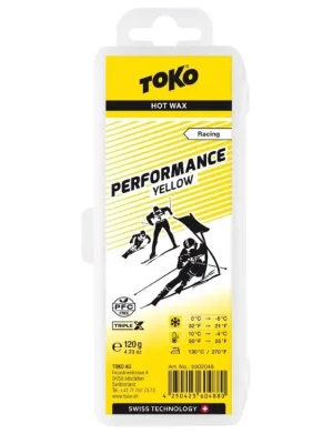 vosk TOKO TripleX Performance 120g yellow 0/-6°C Ověřený