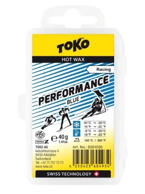 vosk TOKO TripleX Performance 40g blue -10/-30°C Kup Teď
