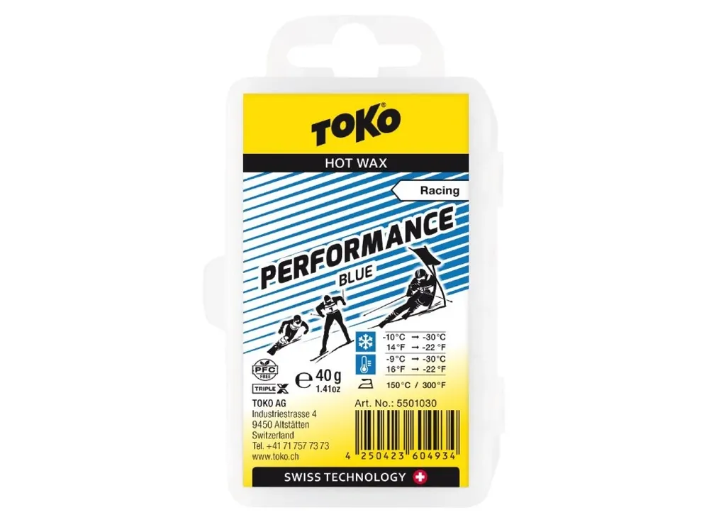 vosk TOKO TripleX Performance 40g blue -10/-30°C Kup Teď