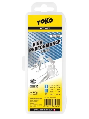 Sezónní Sleva vosk TOKO TripleX WC HP 120g modrý -24/-12°C