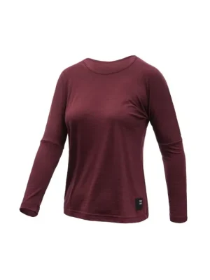 Super Cena SENSOR MERINO AIR traveller dámské triko dl.rukáv port red