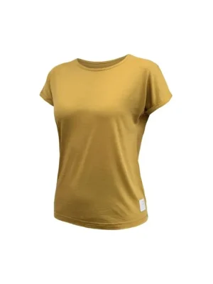 SENSOR MERINO AIR traveller dámské triko kr.rukáv mustard Nejprodávanější