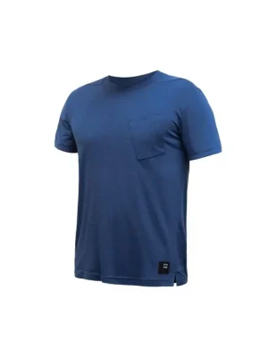 Pouze Dnes SENSOR MERINO AIR traveller pánské triko kr.rukáv tm.modrá