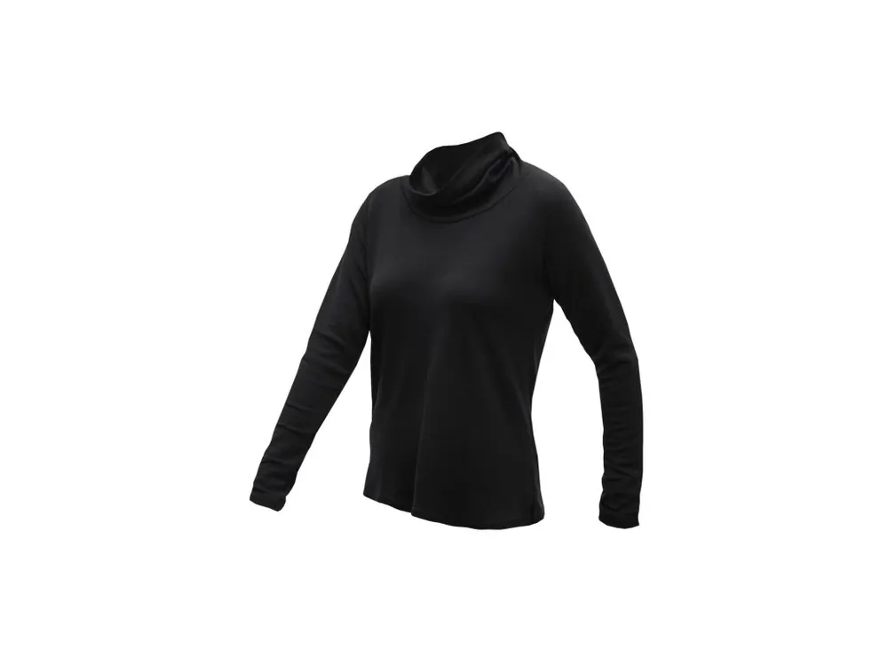 SENSOR MERINO BLEND dámské triko dl.rukáv rolák černá Top Prodej