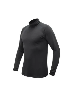 Aktuální SENSOR MERINO BLEND pánské triko dl.rukáv rolák černá