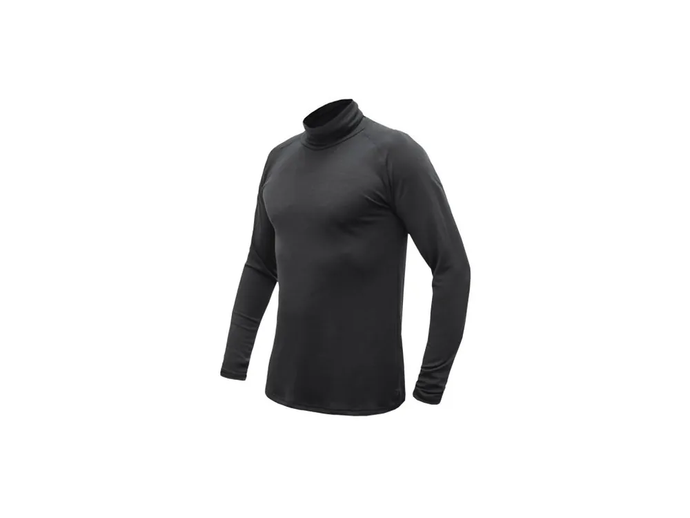 Aktuální SENSOR MERINO BLEND pánské triko dl.rukáv rolák černá