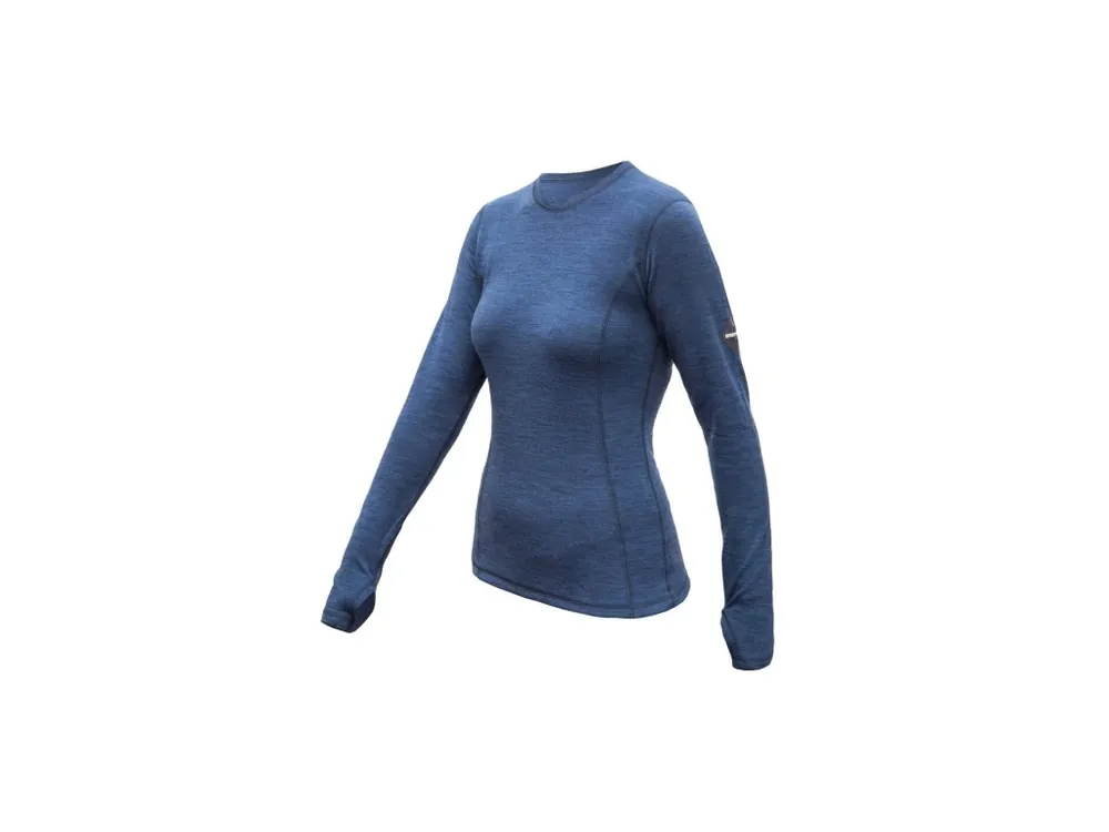 Tovární Cena SENSOR MERINO BOLD dámské triko dl.rukáv cool blue
