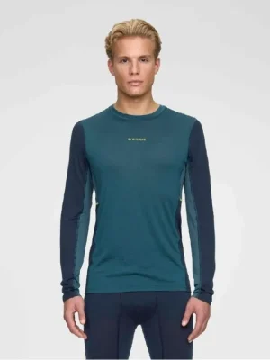 triko BJ Performance wool LS teal Bezpečná Platba