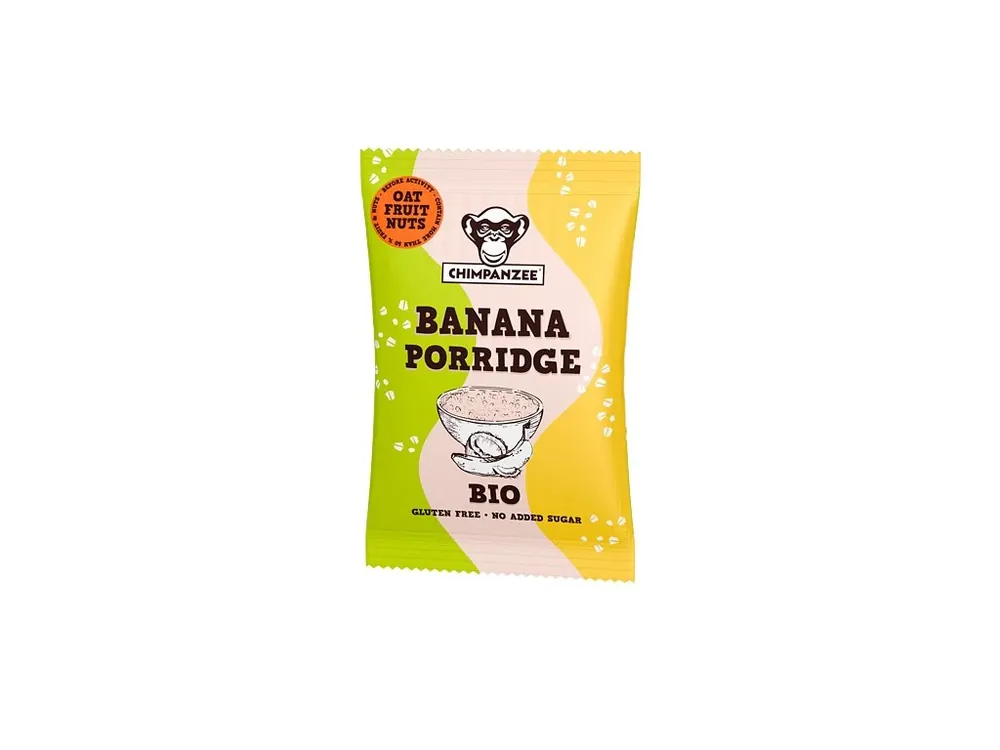 Sleva CHIMPANZEE BIO PORRIDGE Banana 65g, CZ-BIO-002