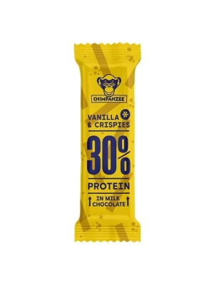Nejlepší Cena CHIMPANZEE PROTEIN BAR 30% Vanilla Crispies 50g