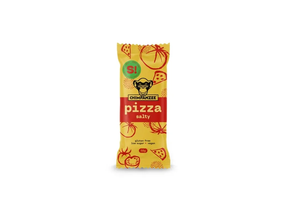 CHIMPANZEE SALTY BAR Pizza 55g Akční Nabídka