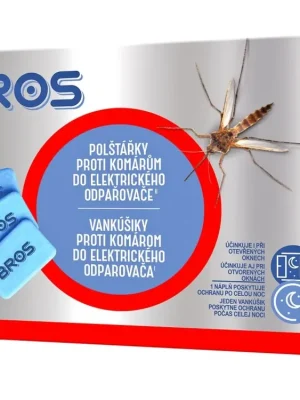 Polštářky Bros proti komárům do elektrického odpařovače Tovární Cena