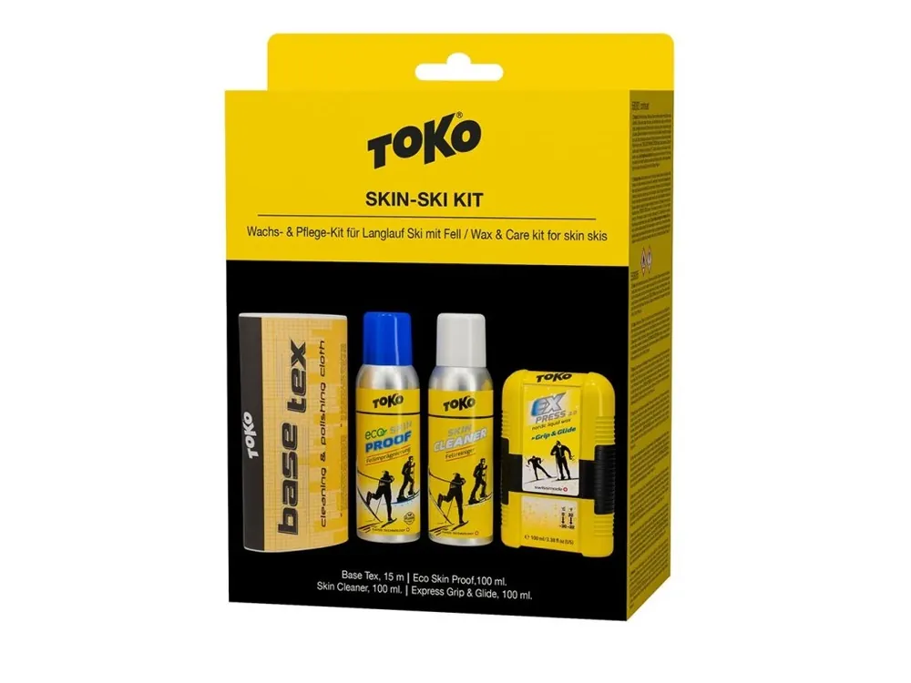 Ihned K Objednání sada TOKO Skin Ski kit pro údržbu pásů Skin
