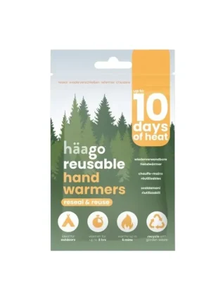 Značkový Haago REUSABLE HAND WARMERS ohřevné sáčky na ruce s možností opakovaného použítí box