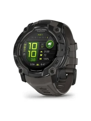 Značkový Garmin Instinct 3 – 50 mm, AMOLED, Black s charcoal páskem