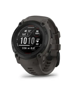 Akce Garmin Instinct E – 40 mm, Black s charcoal páskem