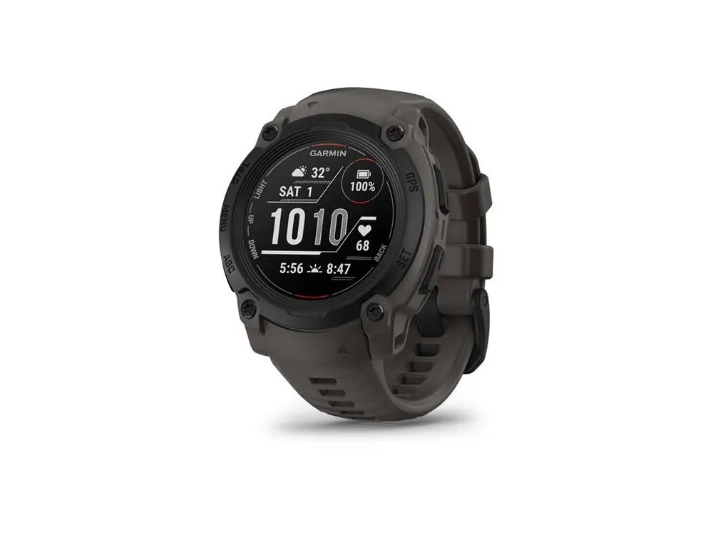 Akce Garmin Instinct E – 40 mm, Black s charcoal páskem