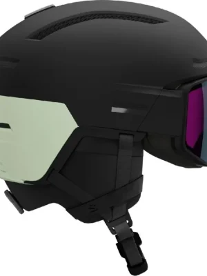 Autentický lyž.helma Salomon Driver Prime Si ph MIPS bk/w