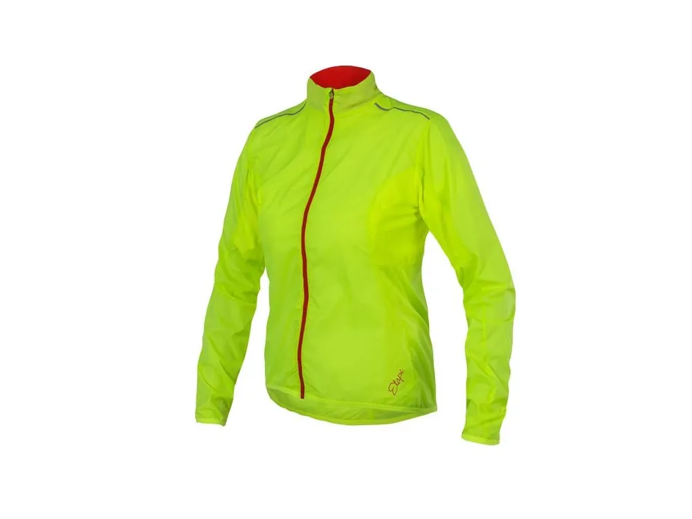 Aktuální Etape - dámská větrovka GLORIA, žlutá fluo