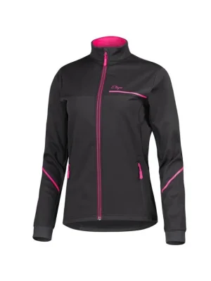 Etape - dámská bunda CRISTY WS, černá/růžová Must-Have